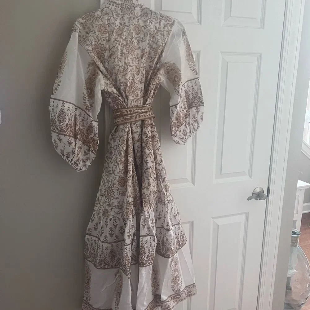 Sue Sartor Flounce Dress - Chai Botah - NWT